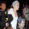 Brad Pitt, Angelina Jolie et leurs enfants ont fêté Halloween le 31 octobre 2009