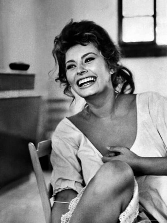 Sophia Loren par Alfred Eisenstaedt, en 1961.