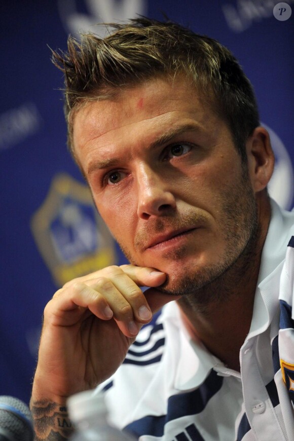 David Beckham dispose, selon les critères féminins, d'un visage parfait.