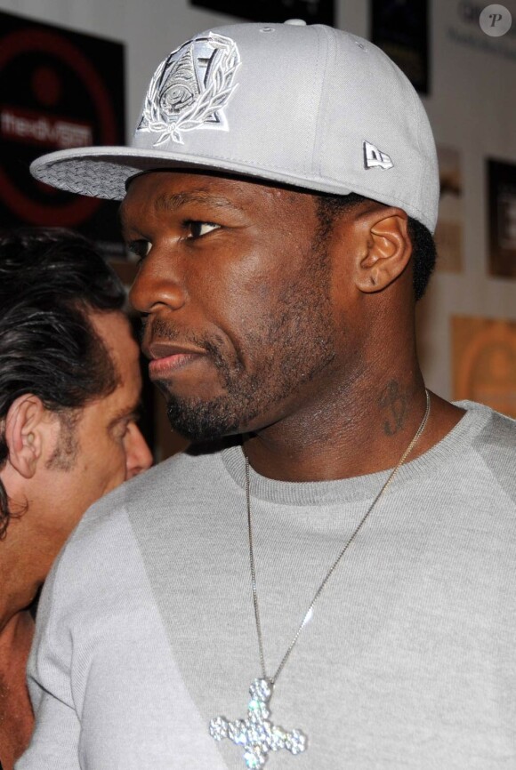 50 Cent lors de la soirée AFM Blowout Party le 6 novembre 2010