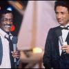 Michel Drucker et Sammy Davis Jr dans Champs-Elysées, dans les années 80
