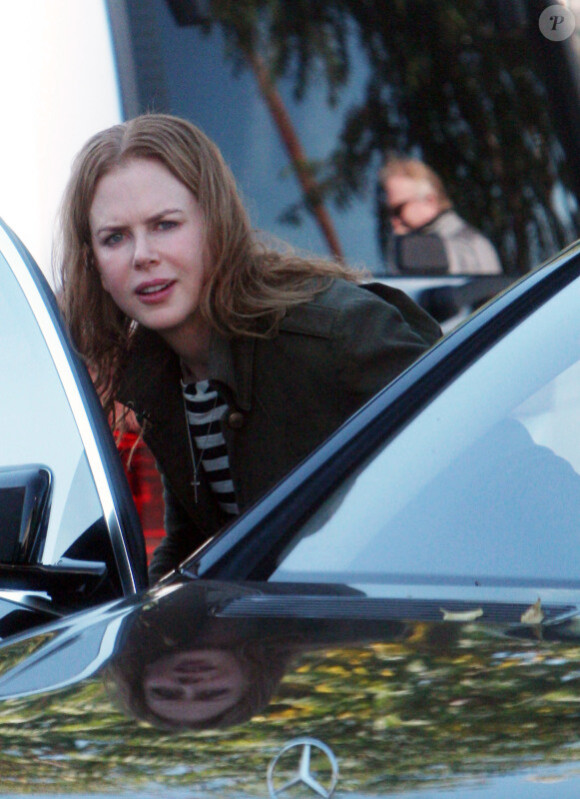 Nicole Kidman pas très glamour (6 novembre 2010 à Los Angeles)