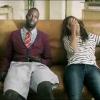 Zazie et Omar Sy dans Être et avoir, un clip réalisé par Jean-Marie Antonini, novembre 2010