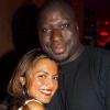Photo exclusive Mouss Diouf et Sandrine en 2005