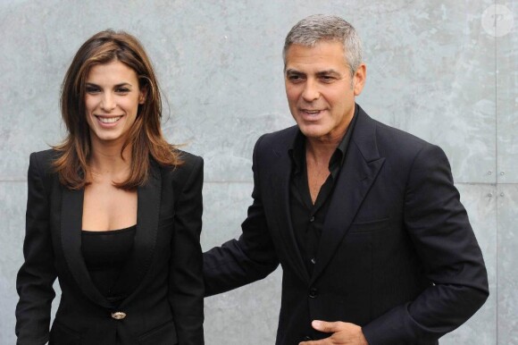 Elisabetta Canalis et son chéri George Clooney