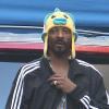 Snoop Dogg sur le tournage du clip de Kush de Dr. Dre sur l'album Detox, à Los Angeles le 17 novembre 2010