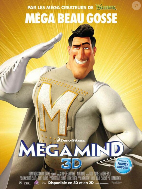 Des images de Megamind, en salles le 15 décembre 2010.