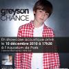 Greyson Chance : Pour son tout premier concert, à New York, au mois de novembre, le prodige de 13 ans a fait un tabac et livré une nouvelle reprise de haute volée...