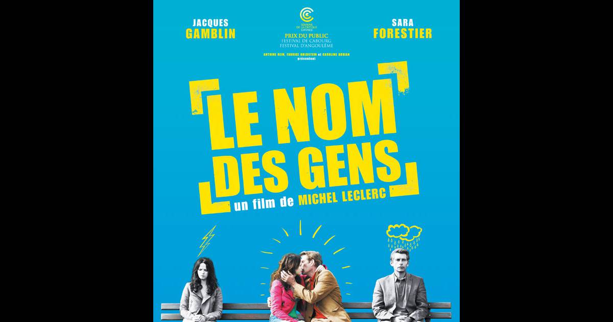 L'affiche du film Le nom des gens - Purepeople