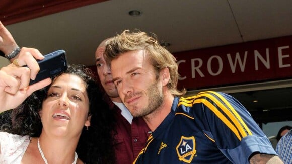 David Beckham : Quand Victoria n'est là, les fans en profitent !