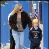 Kate Hudson et son fils Ryder se rendent à la fête de l'école pour célébrer les vacances le 19 novembre 2010 à Pacific Palissades