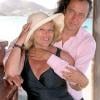 Nicoletta et son futur mari Jean-Christophe en Guadeloupe en 2001