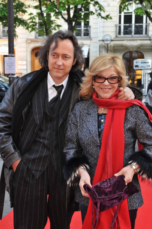 Nicoletta et son futur mari Jean-Christophe au gala Musique contre l'oubli en 2008