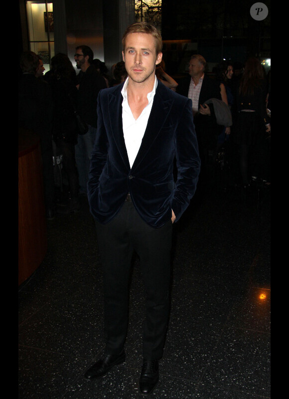 Ryan Gosling lors de l'avant-première de Blue Valentine à New York le 7 décembre 2010