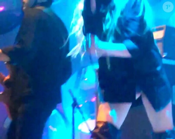 Taylor Momsen, lors de l'after show des MTV EMA, à Madrid, en novembre 2010.
