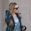 Lindsay Lohan est de retour au centre de désintoxication de Betty Ford, à Los Angeles, après une balade, vendredi 26 novembre.
