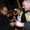 Benoît Poelvoorde lors de l'avant-première de Rien à déclarer au Kinepolis de Lomme près de Lille le 12 décembre 2010