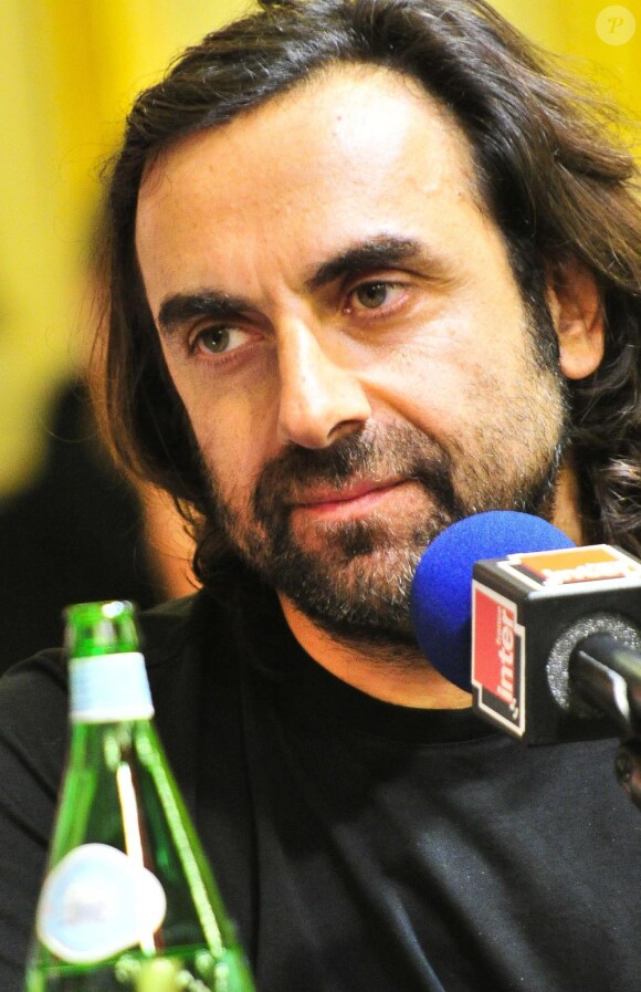 André Manoukian enregistre l'émission Je hais les dimanches pour France Inter, à Lyon, le 10 décembre 2010
