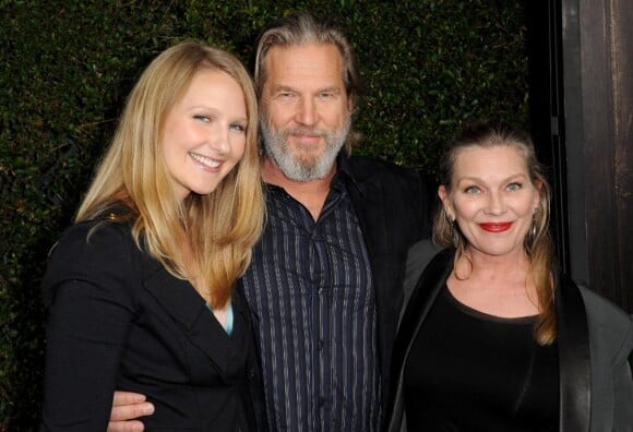 Jeff Bridges, sa fille Isabelle et sa femme Susan