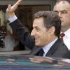 Nicolas Sarkozy visite le Centre hospitalier Henri Duffaut, à Avignon. 21/12/2010