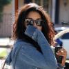 Vanessa Hudgens sort du dentiste à Studio City, Los Angeles, le 28 décembre 2010.