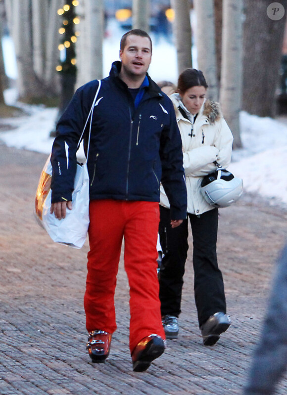 L'acteur Chris O'Donnell va faire du ski en famille à Aspen le 28 décembre 2010