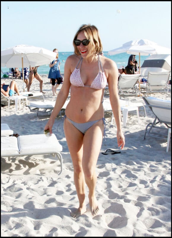 Chloë Sevigny passe de douces vacances à Miami. 2 janvier 2011