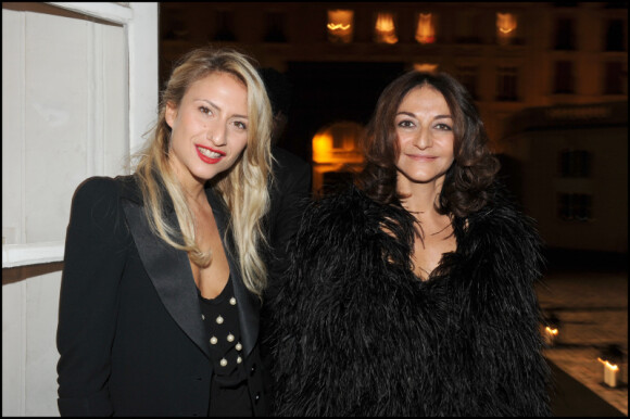 Lola Burstein et sa maman Nathalie Rykiel lors de la soirée Vogue en septembre 2010