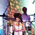 Amy Winehouse en concert le 8 janvier 2011 à Florianopolis, au Brésil, dans le cadre du festival Summer Soul 2011.
