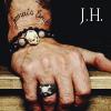 Johnny Hallyday, pochette du single Jamais Seul, signée Jean-Baptiste Mondino
