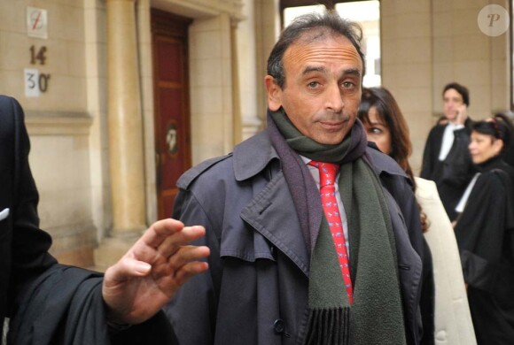Eric Zemmour comparait devant la 17e chambre du tribunal correctionnel de Paris, défendu par son avocat Olivier Pardo, le 11 janvier 2011