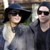 Paris Hilton et son boyfriend Cy Waits à Beverly Hills.
