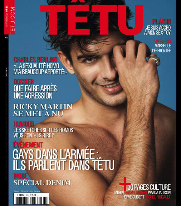La couverture du magazine Têtu - février 2011