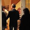 Susan Boyle reçoit plusieurs amis à son domicile de Blackburn, le 15 janvier 2011