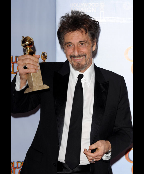 Al Pacino Golden Globes 2011 meilleur acteur dans une mini-série ou téléfilm pour You don't know Jack