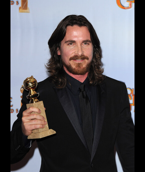 Christian Bale Golden Globes 2011 meilleur second rôle masculin pour The Fighter