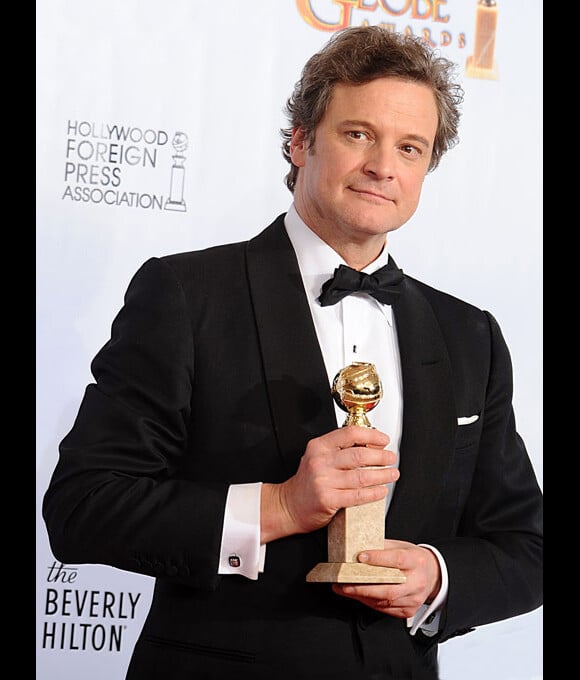 Colin Firth Golden Globes 2011 meilleur acteur dans un film dramatique pour Le discours d'un Roi