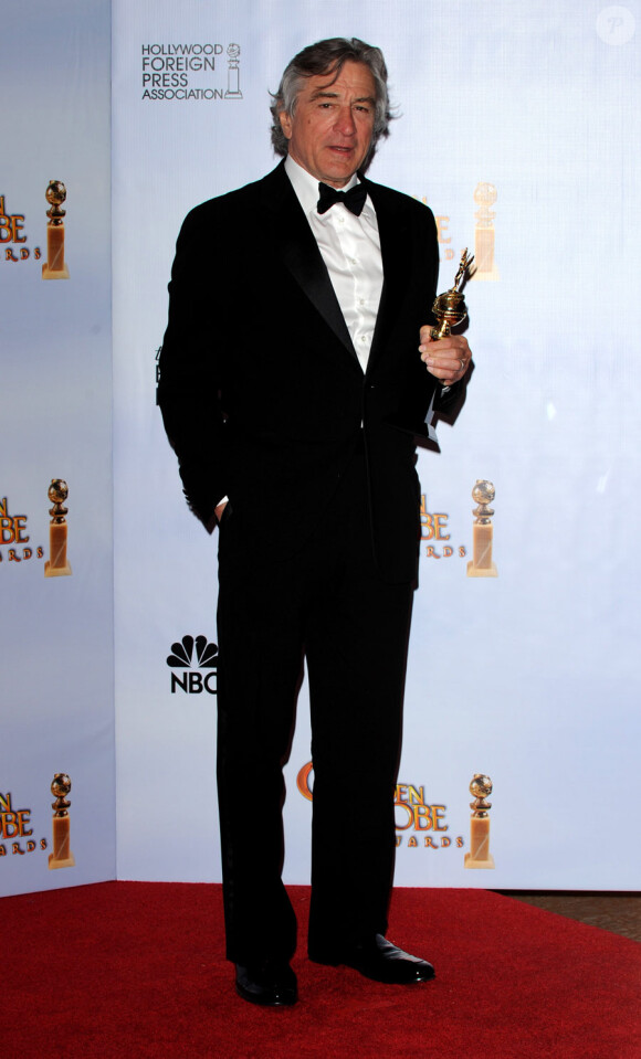 Robert de Niro a obtenu le 16 janvier 2011 un Golden Globe honorifique