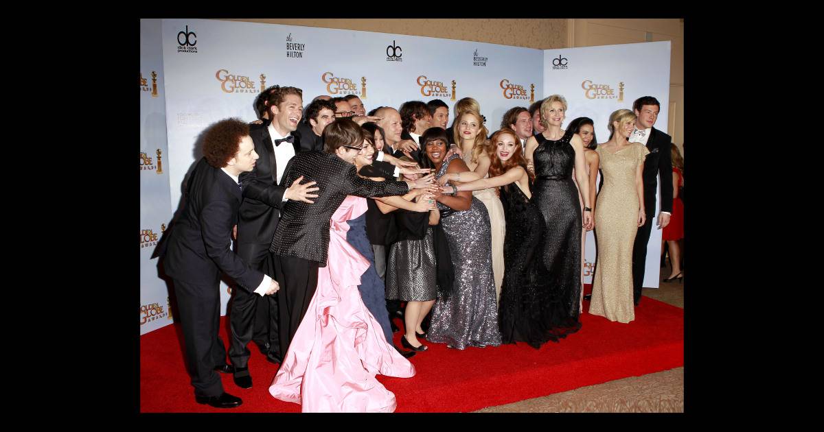 Golden Globe De La Meilleure Série Télévisée Dramatique L'équipe de Glee a obtenu le Golden Globe de la meilleure série comique