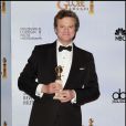 Colin Firth a obtenu un Golden Globe le 16 janvier 2011 pour sa prestation dans Le Discours d'un roi 