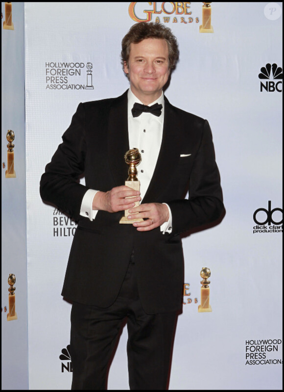 Colin Firth a obtenu un Golden Globe le 16 janvier 2011 pour sa prestation dans Le Discours d'un roi