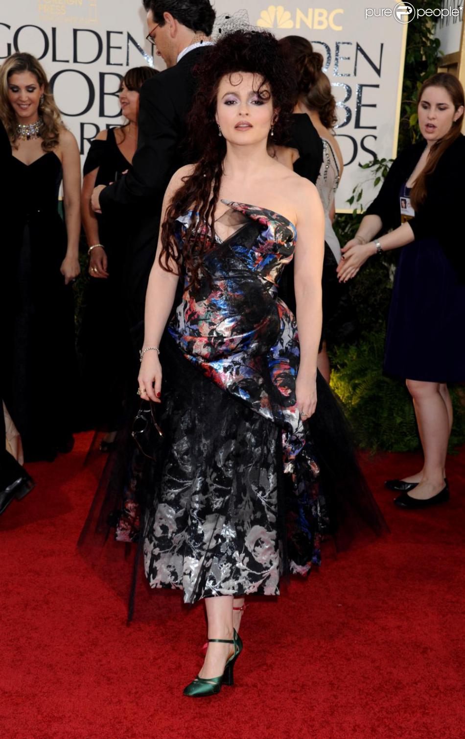 helena bonham carter 2022 golden globes