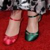 Les chaussures d'Helena Bonham Carter à la cérémonie des Golden Globes, le 11 janvier 2011.