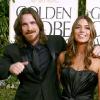 Christian Bale et sa femme Sandra lors des Golden Globes le 16 janvier 2011 à Los Angeles