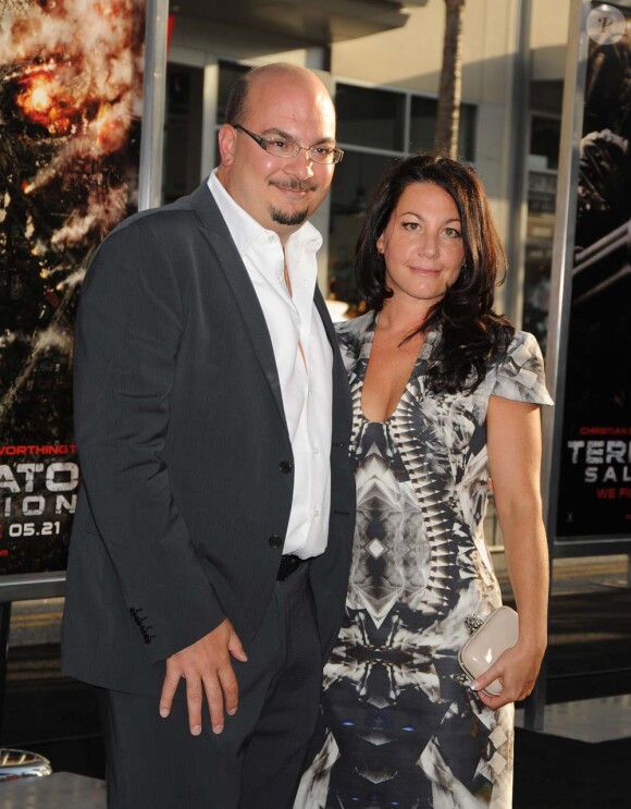 Anthony E. Zuiker, le producteurs des Experts, et sa femme Jennifer, Los Angeles, le 14 mai 2009