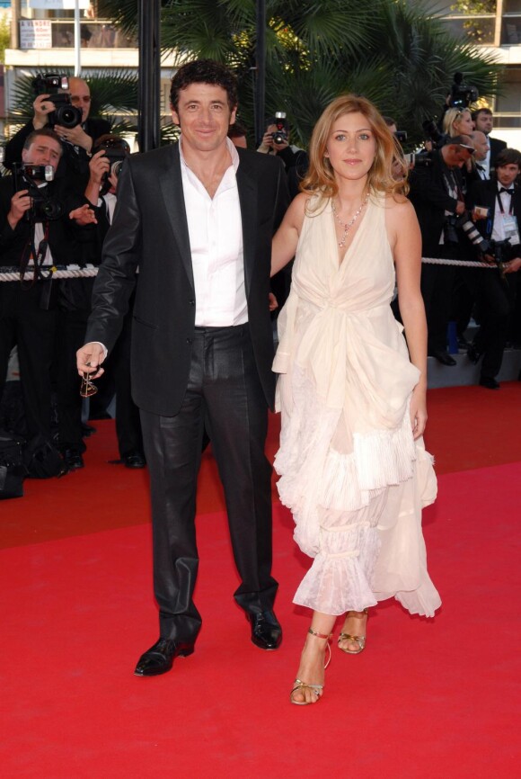 Patrick Bruel et son ex-épouse Amanda Sthers au Festival de Cannes en 2007