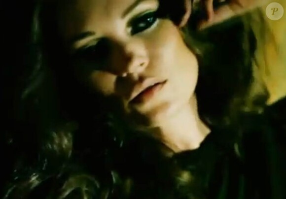 Kate Moss pour le shooting du Vogue Italie