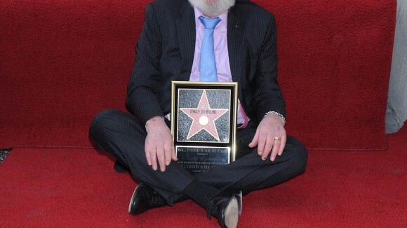 Le grand Donald Sutherland honoré par Hollywood et en famille !