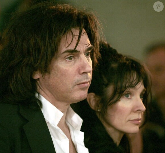 Anne Parillaud et Jean-Michel Jarre le 20 avril 2006.