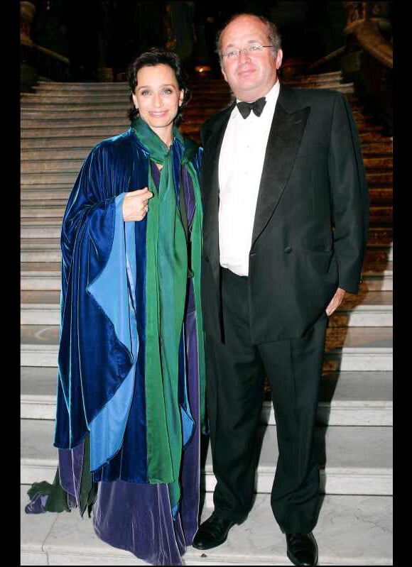 Kristin Scott Thomas et François Olivennes en 2004